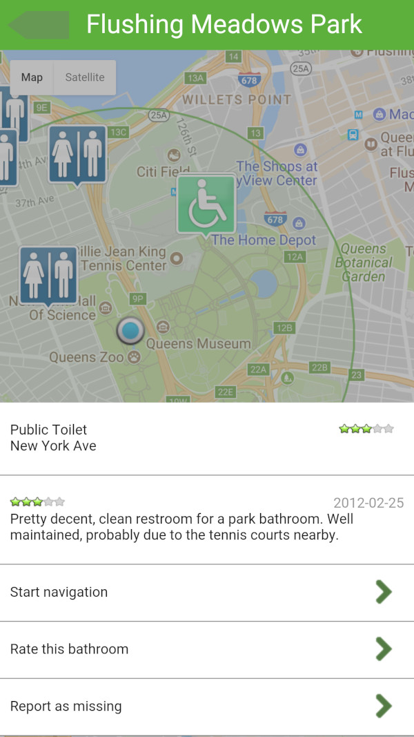 Bathroom Scout Screenshot 2